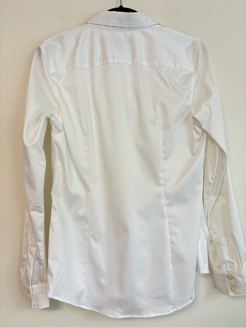 NWT Banana Republic Women’s Non Iron White Tailored Fit Dress Shirt Sz 6 - Picture 6 of 7